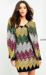 Jovani M05038 Long Sleeves Contemporary Jacket
