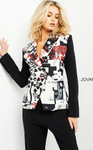 Jovani M04173 Long Sleeves Contemporary Blazer