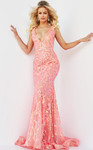 Jovani 22811 Sleeveless Embellished V-neck Prom Long Dress