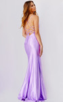 Jovani JVN24199 Sleeveless Spaghetti Strap Tie Back Dress