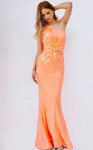 JVN by Jovani JVN23604 Embellished One Shoulder Dress