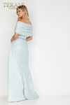 Terani Couture 2011E2105 Strapless Pleated Evening Long Gown