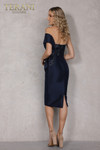 Terani Couture 2221C0333 One Shoulder 3D Floral Short Dress