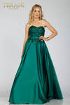 Terani Couture 231P0012 Sweetheart Neck Embellished Dress