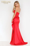 Terani Couture 231P0050 Strapless Sweetheart Neck Long Dress