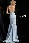 JVN by Jovani JVN68317 Sleeveless Beaded Deep V-neck Dress