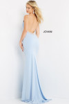 Jovani 07297 Sleeveless Embellished Plunging V Neck Dress