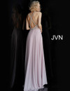 JVN by Jovani JVN66050 Sleeveless Crystals Full Length Gown