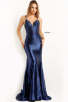 Jovani 08157 Embellished Plunging Sweetheart Sleeveless Gown