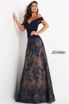 Jovani 02852 Pleated Bodice A Line Mother of Bride Dress
