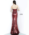 JVN by Jovani JVN2239 Sequined Sweetheart Evening Gown