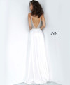 Jovani Prom JVN4405 Crystal Beaded Illusion High Slit Gown