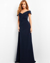 Jovani 06746 Sleeveless Off Shoulder Corset Evening Dress
