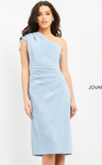 Jovani 06835 One Shoulder Knee Length Ready To Wear Dress