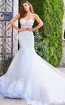 Jovani JB07260 Embroidered Sweetheart Neck Bridal Gown