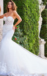Jovani JB07260 Embroidered Sweetheart Neck Bridal Gown
