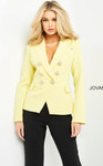 Jovani 04171 Long Sleeve Double Breasted Blazer