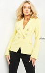 Jovani 04171 Long Sleeve Double Breasted Blazer