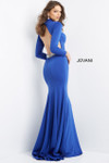 Jovani 07392 Long Sleeves High Neck Cutout Bodice Long Gown