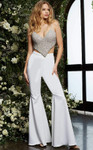 Jovani 05307 Sleeveless Two Piece Informal Wedding Pant Set