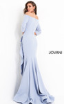 Jovani 00446 Sheath Off Shoulder Evening Dress