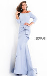 Jovani 00446 Sheath Off Shoulder Evening Dress