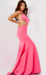 Jovani 000273 Sleeveless Cut Out Fitted Floor Length Dress
