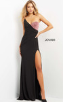Jovani 09021 Embellished Bust Fitted Evening Dress