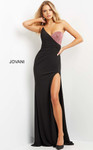 Jovani 09021 Embellished Bust Fitted Evening Dress