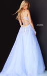 Jovani 06207 Sleeveless Tulle Voluminous Crisscross Gown