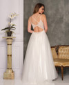 Dave and Johnny 10347 Sleeveless A-Line Wedding Dress