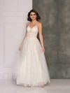 Dave and Johnny 10513 Ivory Bridal Dress
