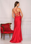 Dave and Johnny 10579 Red Prom Dress