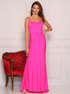 Dave and Johnny 10599 Fuchsia Prom Dress