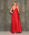 Dave and Johnny 10687 Red Prom Dress