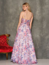 Dave and Johnny 10776 Print Prom Dress Dave and Johnny 10776 Print Prom Dress