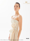 Tarik Ediz 98300 Taffeta Peltz Elbise Prom Dress