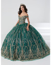 House of Wu 56463 Sweetheart Off-shoulder Fiesta Ballgown