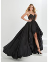 House of Wu 16020 Stretch Taffeta Long Tiffany Designs Gown
