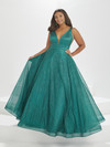 House of Wu 16041 Diamond Tulle Sleeveless Tiffany Plus Gown