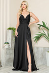 Amelia Couture BZ012 V-neck Sleeveless Long Dress