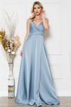 Amelia Couture BZ012 V-neck Sleeveless Long Dress