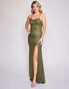 Nina Canacci 1540 Scoop Neck Sleeveless Long Prom Dress