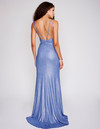 Nina Canacci 8205 Sleeveless Plunging V-neck Long Prom Dress