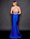 Nina Canacci 8207 Sleeveless Plunging V-neck Long Prom Dress
