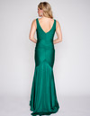 Nina Canacci 7503 Sleeveless Deep V-neck Long Prom Dress