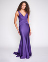 Nina Canacci 7503 Sleeveless Deep V-neck Long Prom Dress