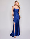 Nina Canacci 7507 Spaghetti Strap Sleeveless Prom Dress