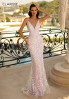 Clarisse 810234 Embellished Sweetheart Neck Fitted Gown