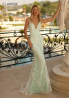 Clarisse 810234 Embellished Sweetheart Neck Fitted Gown
